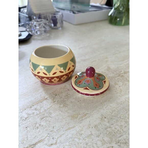 Partylite Bohemian Spice Votive Candle Holder Keepsake Retired 3.75”T EUC - Picture 2 of 6